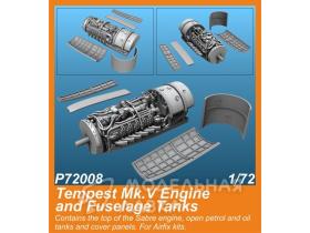 Tempest Mk.V Engine and Fuselage Tanks for Airfix kit