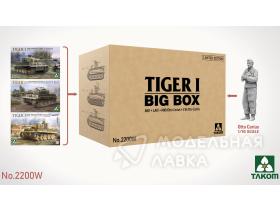 TIGER I BIG BOX MID+LATE+MID/Otto Carius+ 1/16 Otto Carius (Limited edition)