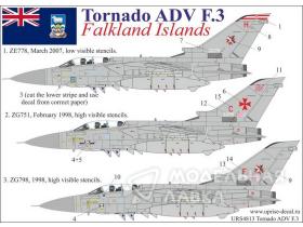 Tornado ADV F.3  Falkland Islands 1:48, without stencils