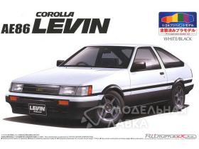 Toyota AE86 Levin '83 (White/Black)