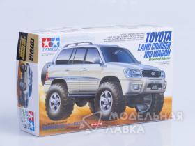 Toyota Land Cruiser VX-limited с электромоторчиком (серия 4WD, джипы с маленькими колесами). Собирается без клея.