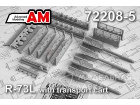 Транспортная тележка с ракетами Р-73 / 1/72