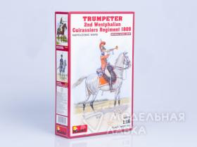 Трубач 1-го Вестфальского кирасирского полка 1813 г.