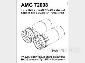 Ту-22М3 Реактивные сопла двигателя НК-25