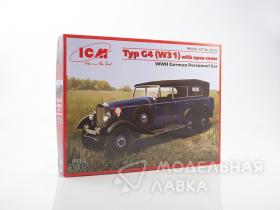 Typ G4 (W31) с раскрытым тентом Германский пассажирский автомобиль II МВ