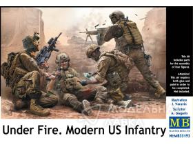 Under Fire. Modern US Infantry