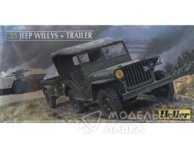 US 1/4 Ton Truck & Trailer