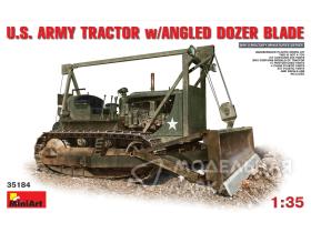 U.S. ARMY TRACTOR w/ANGLED DOZER BLADE