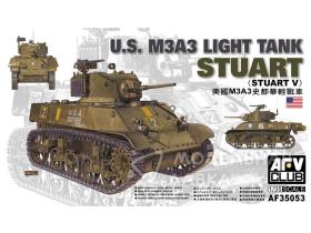 U.S. M3A3 Light Tank Stuart (Stuart V)