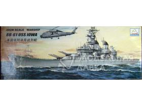 USS Iowa BB-61 Warship с эл.приводом