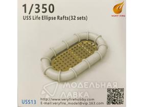 USS Life Ellipse Rafts(32 sets)