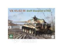 VK 45.02(H) draft blueprint w 1461