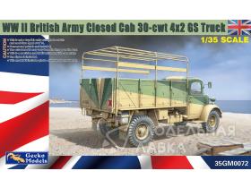 WWII British Army Closed Cab 30-cwt 4x2 GS Truck