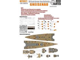 WWII German Battlecruiser Genisenau