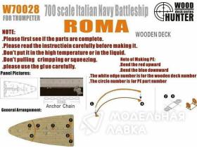 WWII Italian Battleship Roma