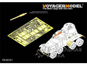 WWII Soviet BA-10 Armored Vehicle Basic