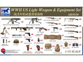 WWII US Light Weapon & Equipment Set