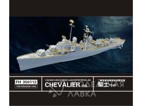 WWII USN Destroyer Chevalier DD-805 for Dragon 1046