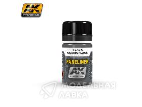 Жидкость "Paneliner for black camouflage" (панельные линии для чёрных камуфляжей)