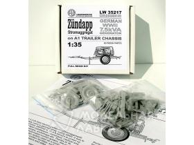 Zundapp 7,5 kVA Stromaggregat auf Anhangerfahrgestell A1