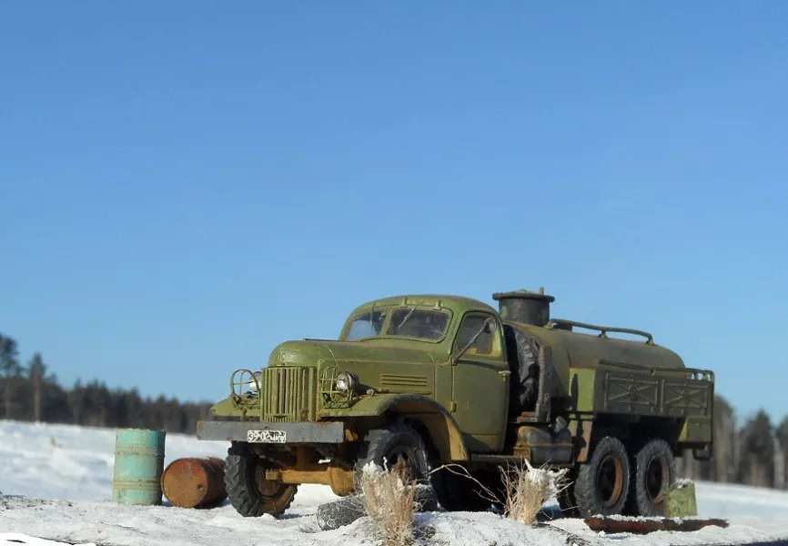 Сборная модель Маслозаправщик М3-150 (151)