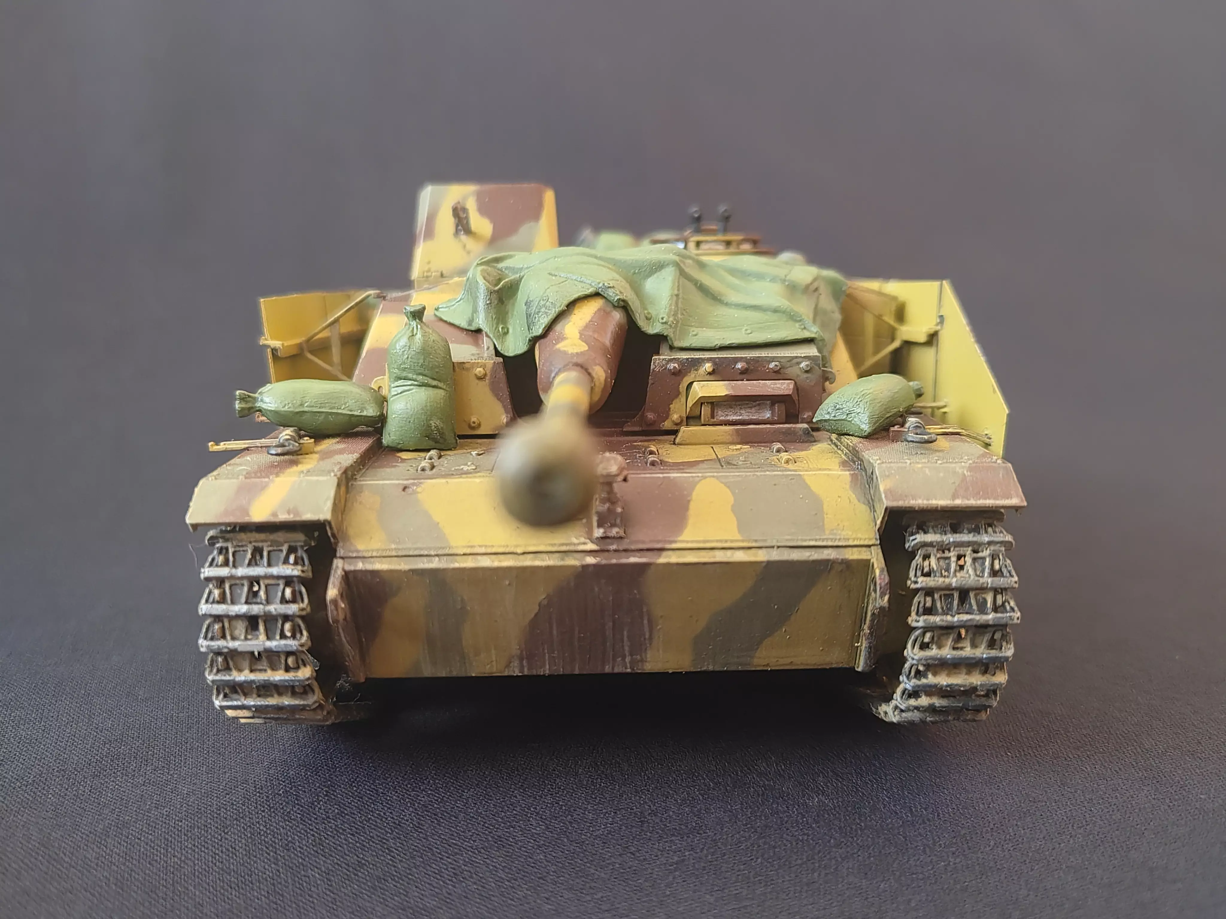 Сборная модель лесовоз с прицепом-роспуском 43204-10