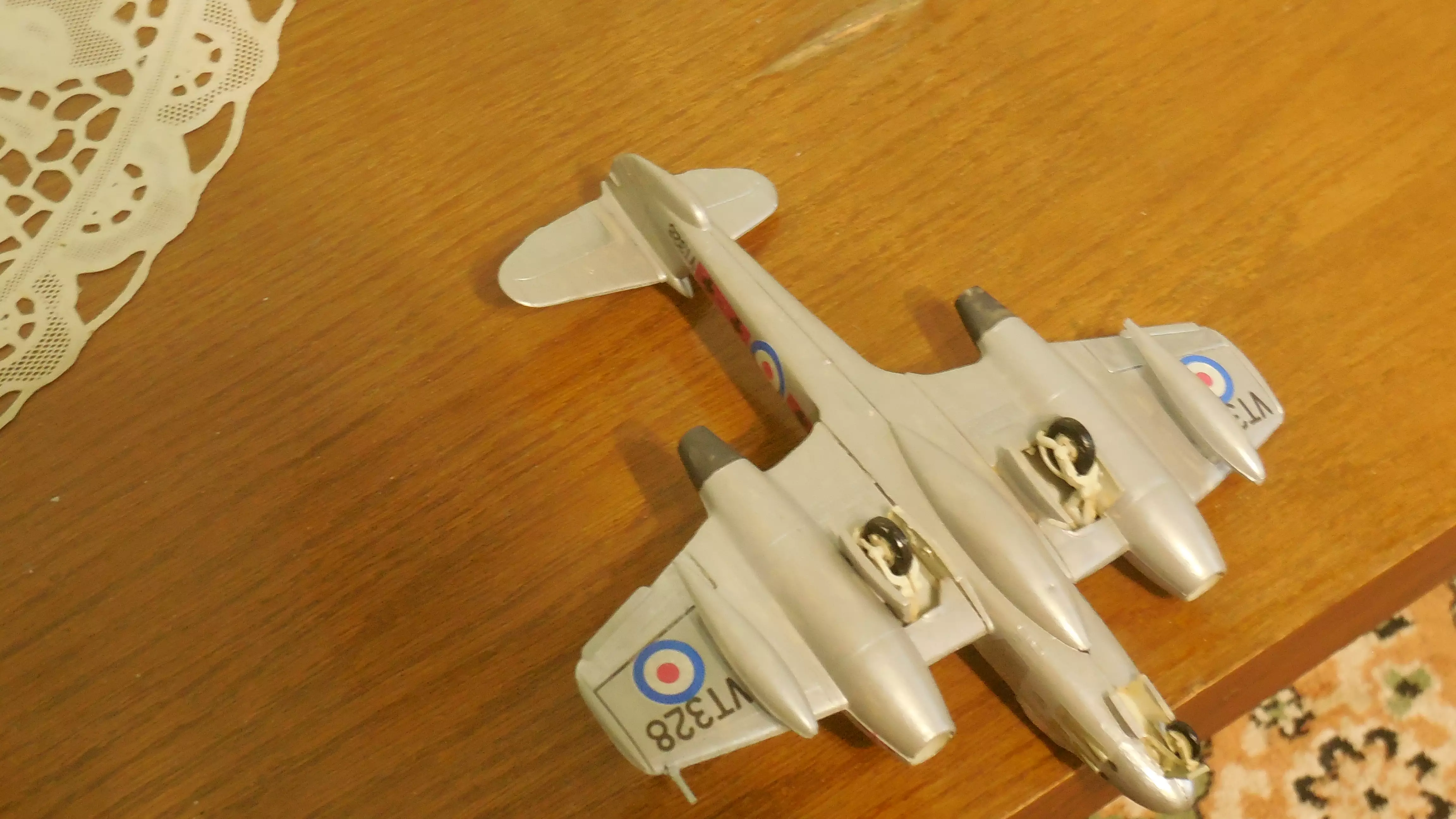 Сборная модель лесовоз с прицепом-роспуском 43204-10