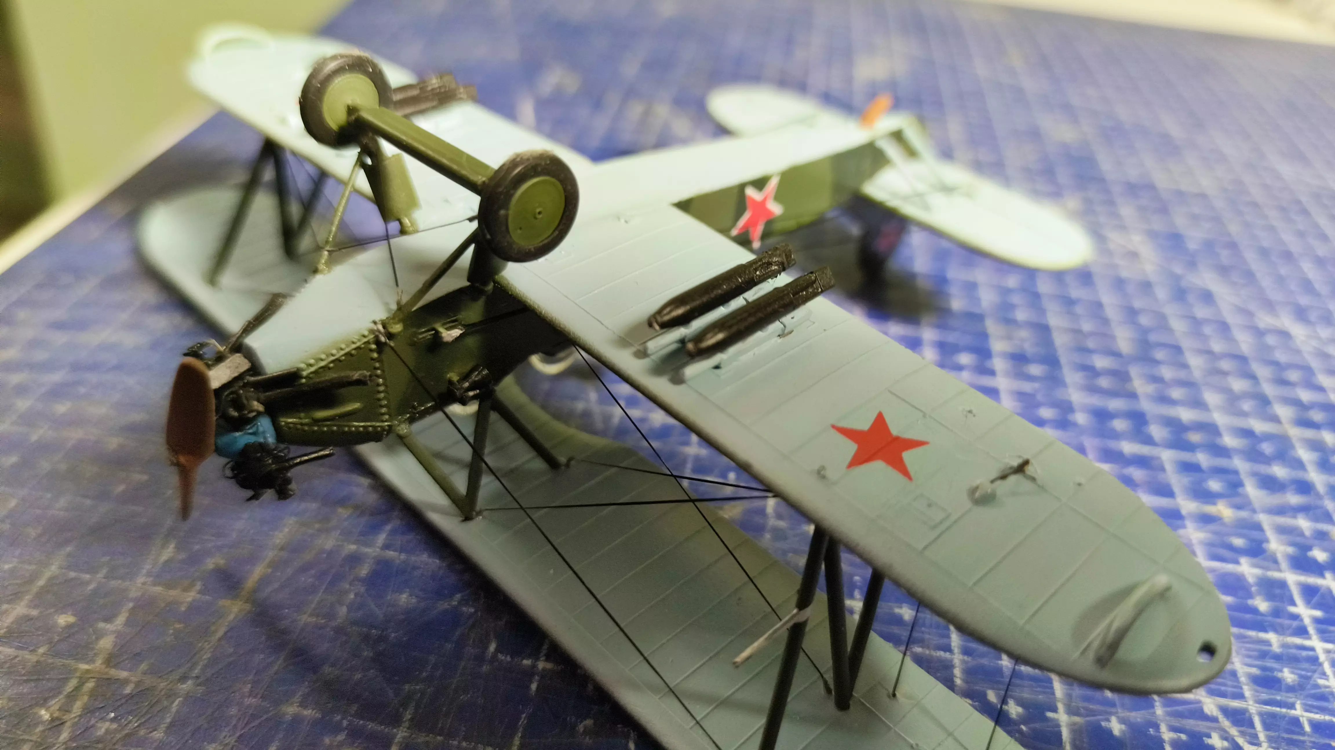 Сборная модель лесовоз с прицепом-роспуском 43204-10