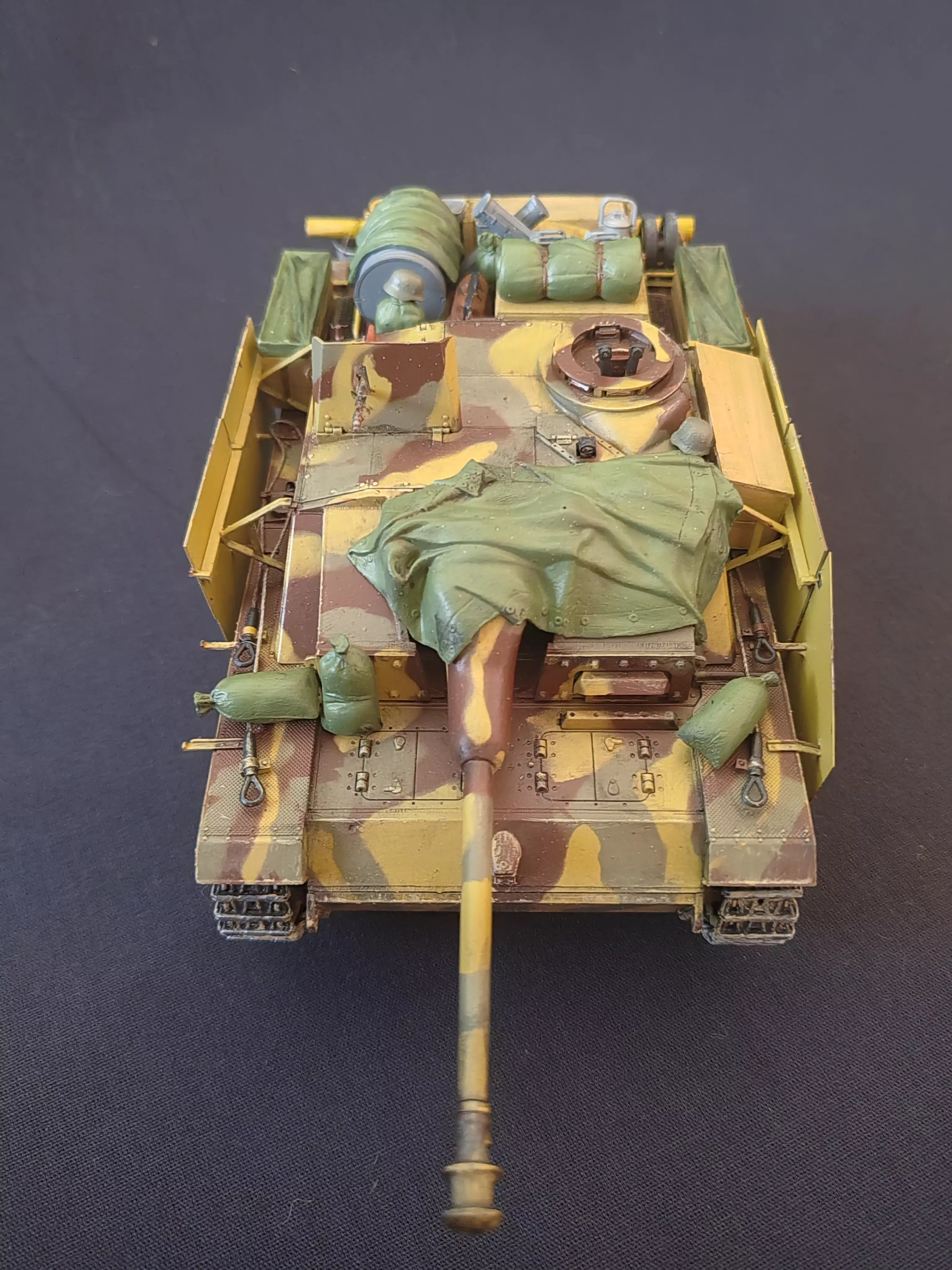 Сборная модель лесовоз с прицепом-роспуском 43204-10