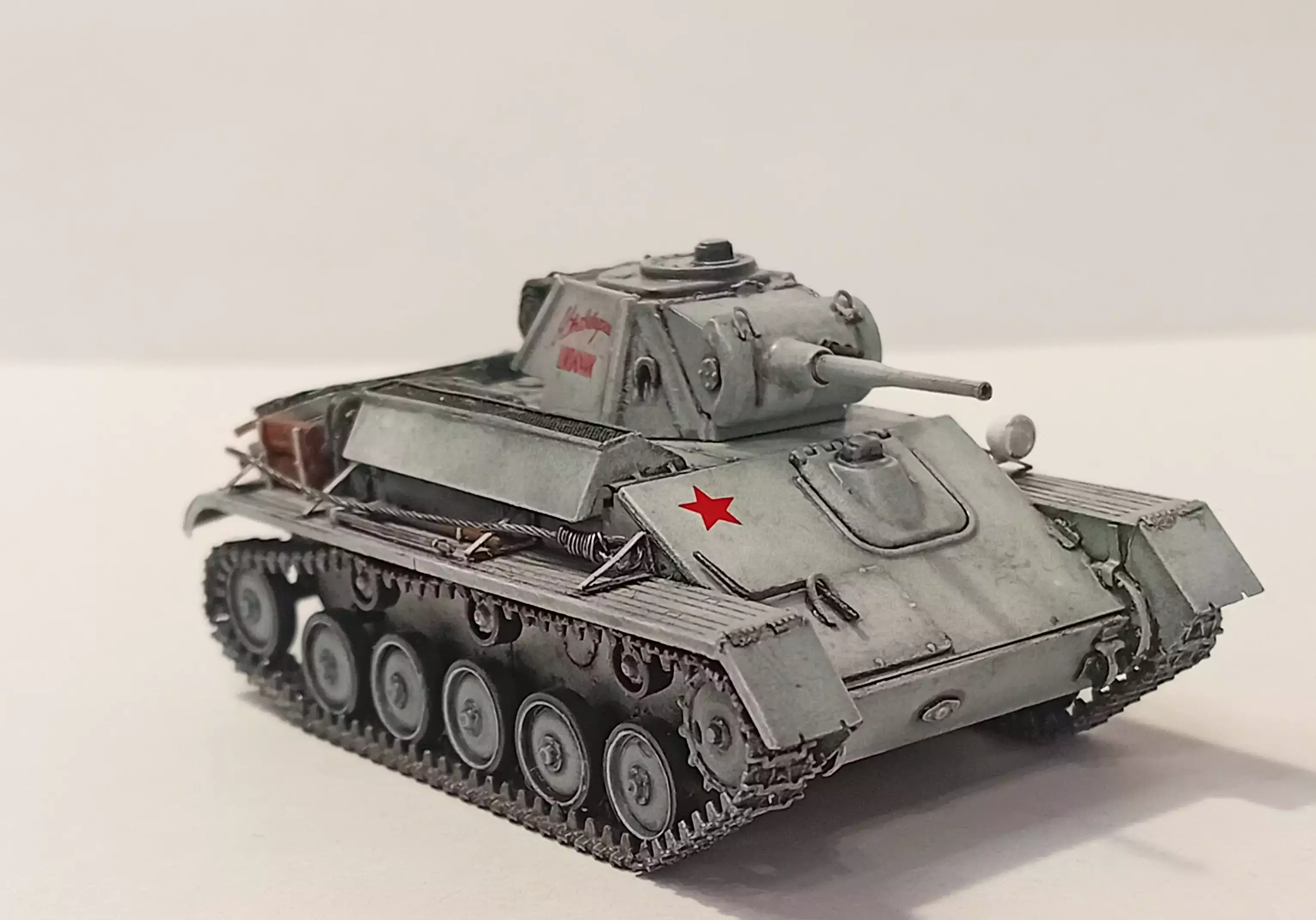 Сборная модель лесовоз с прицепом-роспуском 43204-10