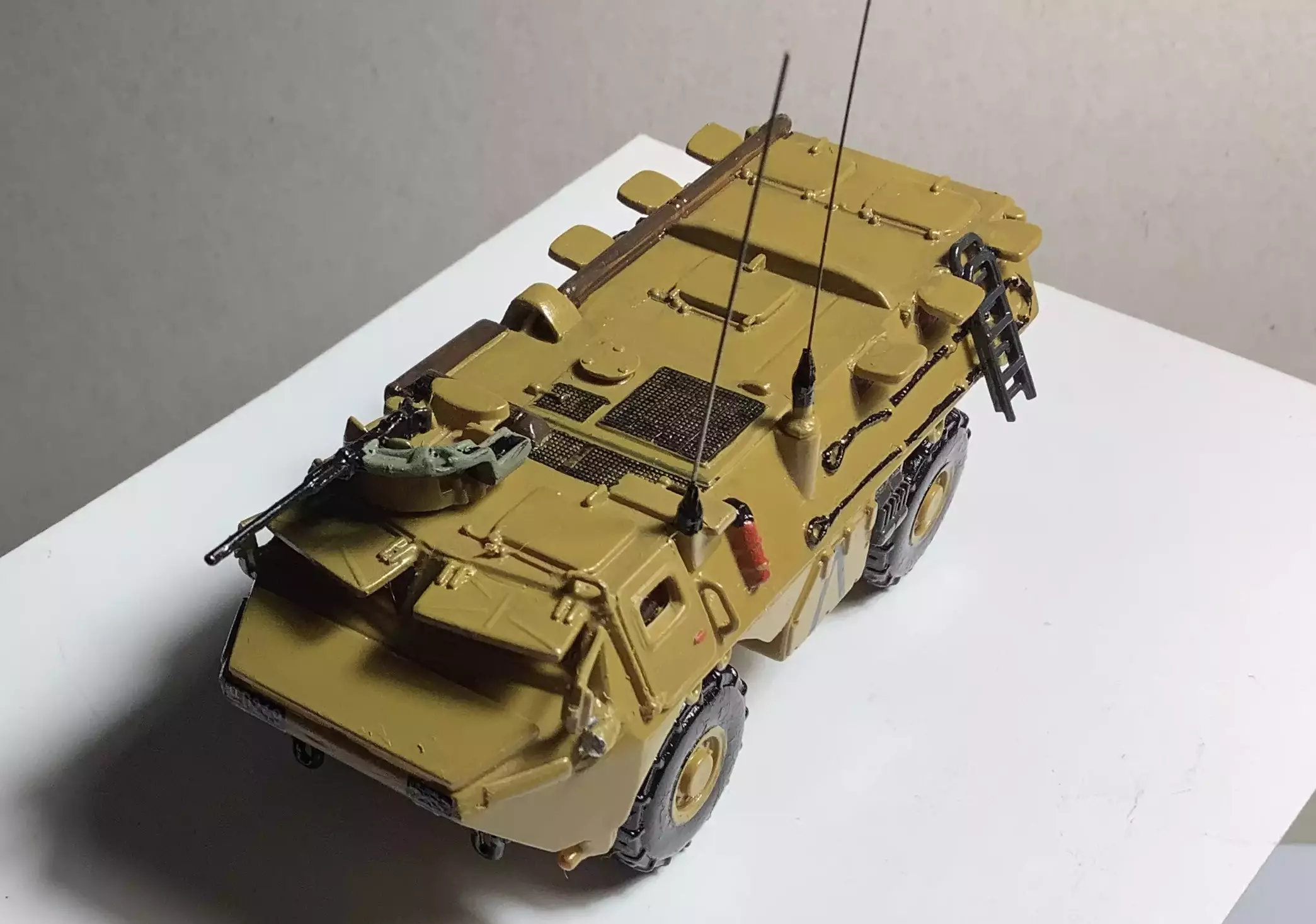 Сборная модель лесовоз с прицепом-роспуском 43204-10