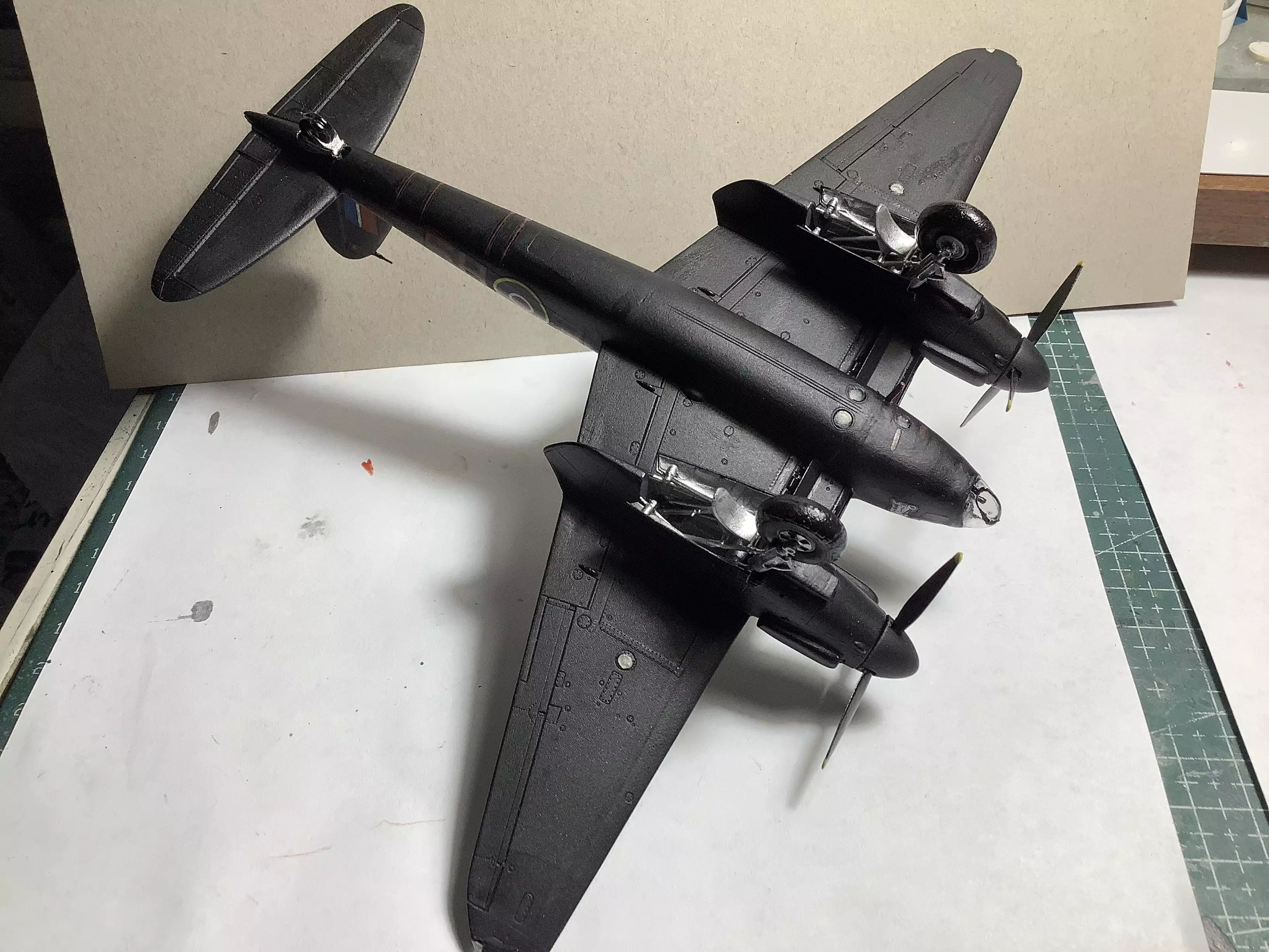 Сборная модель лесовоз с прицепом-роспуском 43204-10