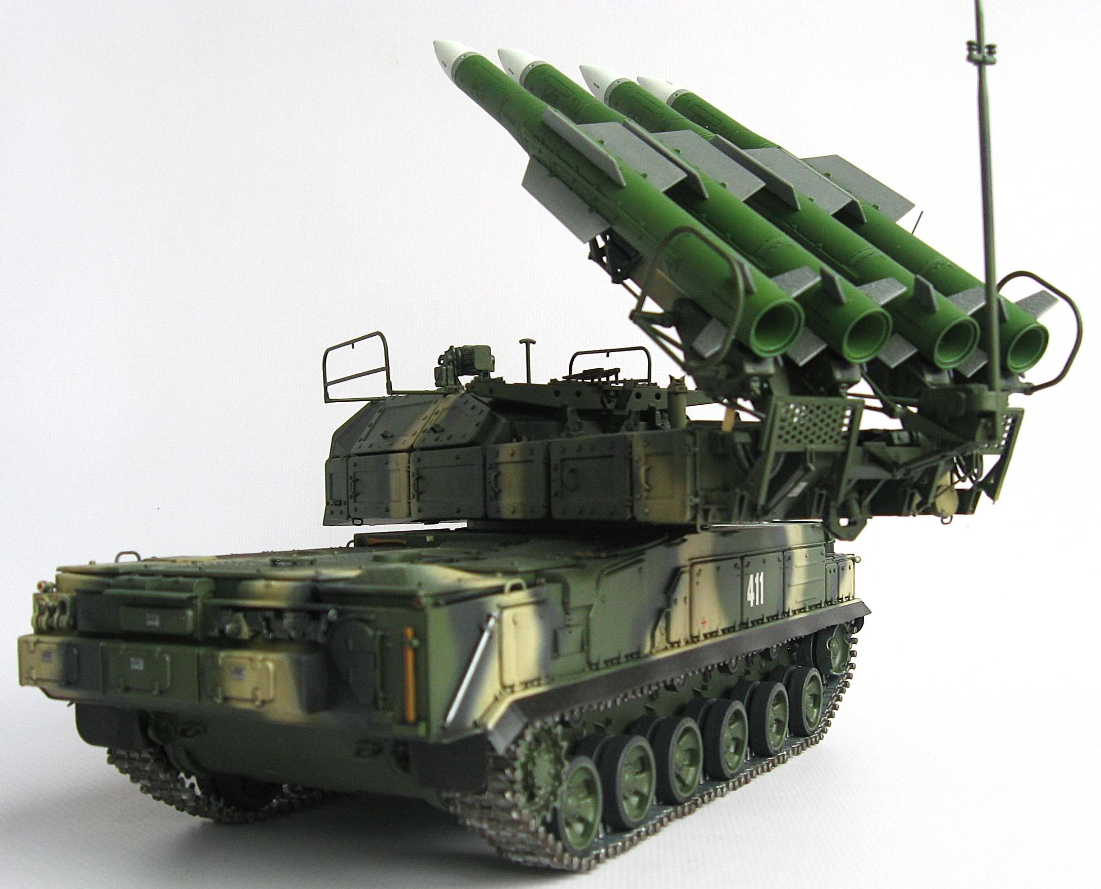 Сборная модель лесовоз с прицепом-роспуском 43204-10