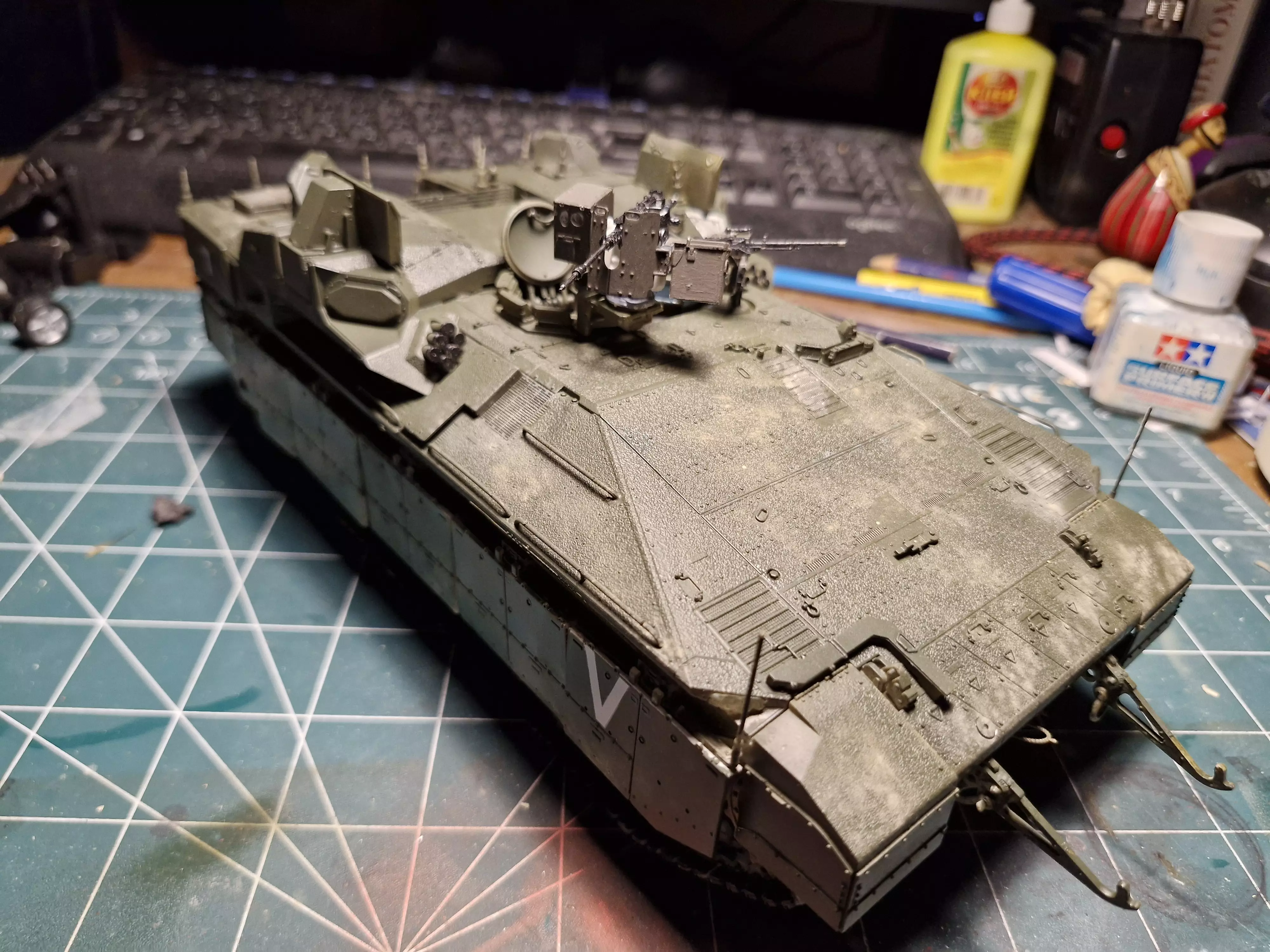 Сборная модель лесовоз с прицепом-роспуском 43204-10