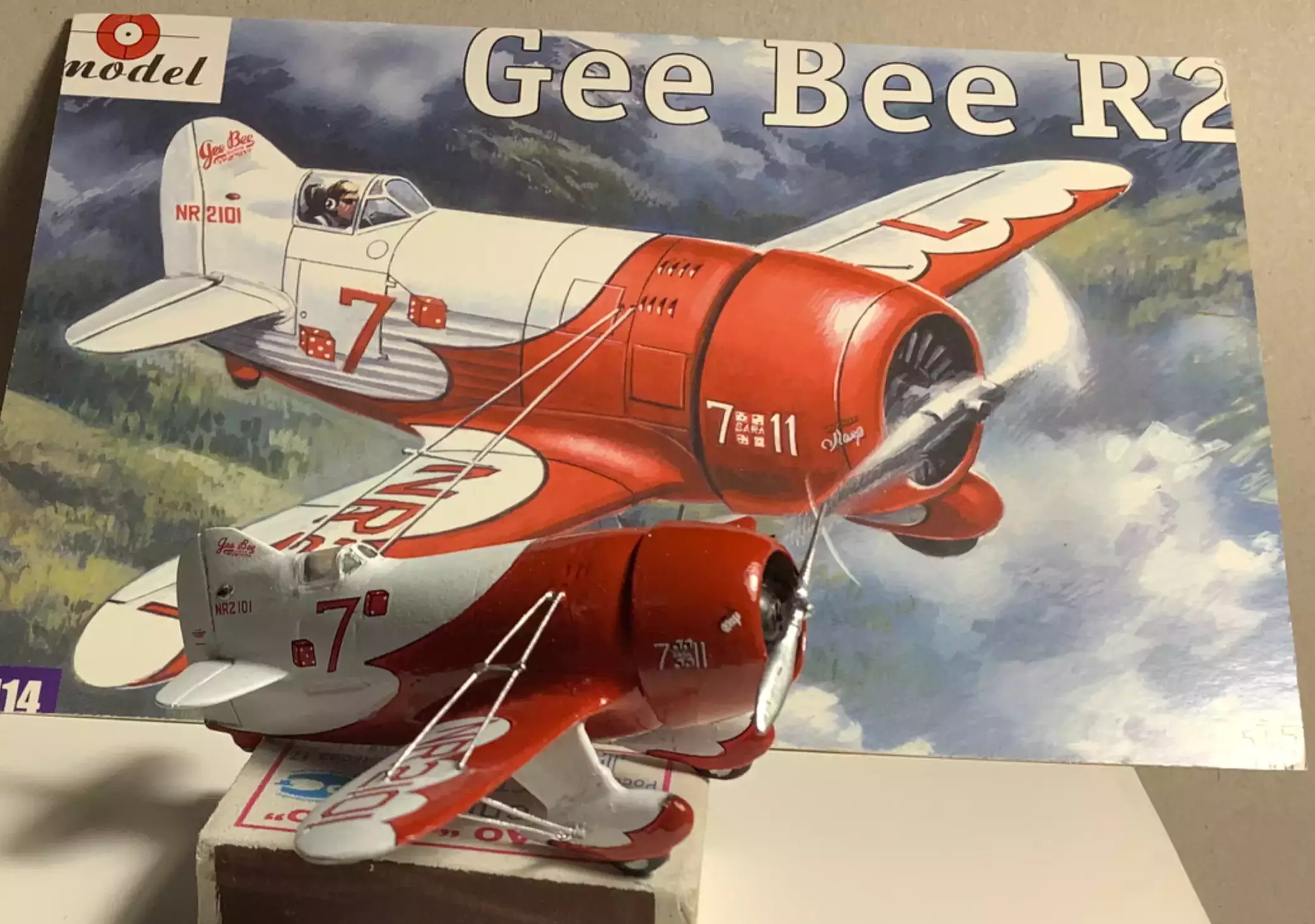 Сборная модель лесовоз с прицепом-роспуском 43204-10