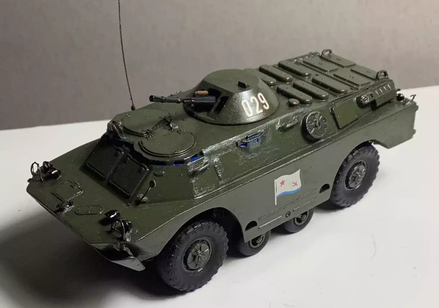 Сборная модель лесовоз с прицепом-роспуском 43204-10