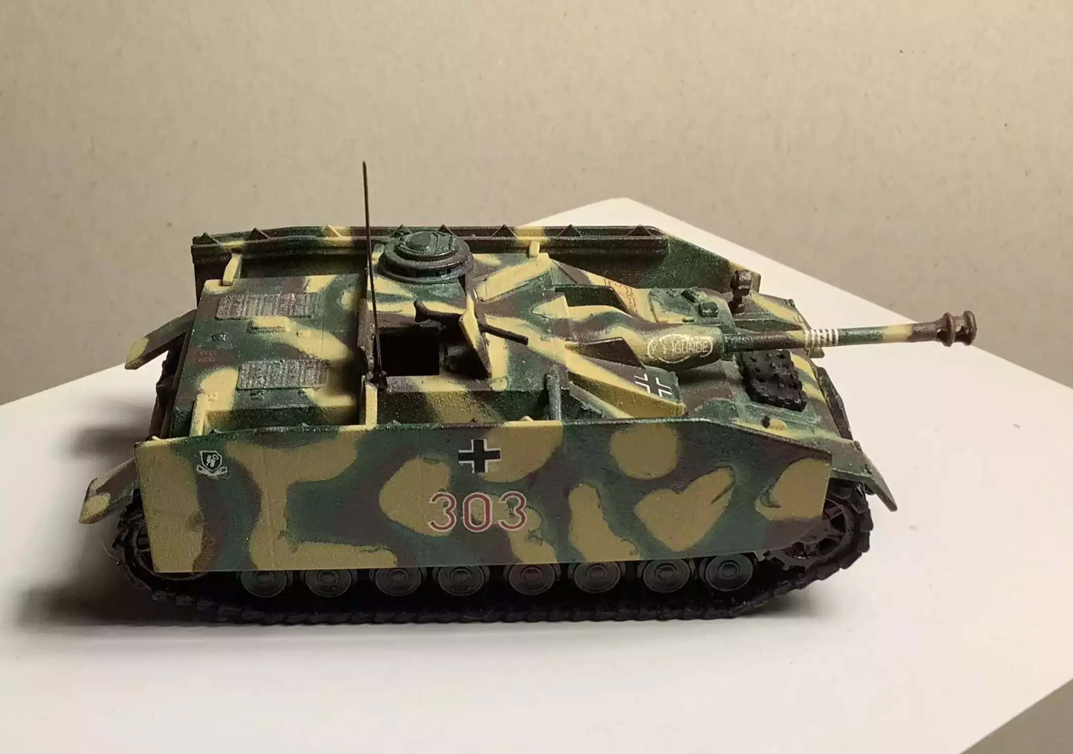 Сборная модель лесовоз с прицепом-роспуском 43204-10