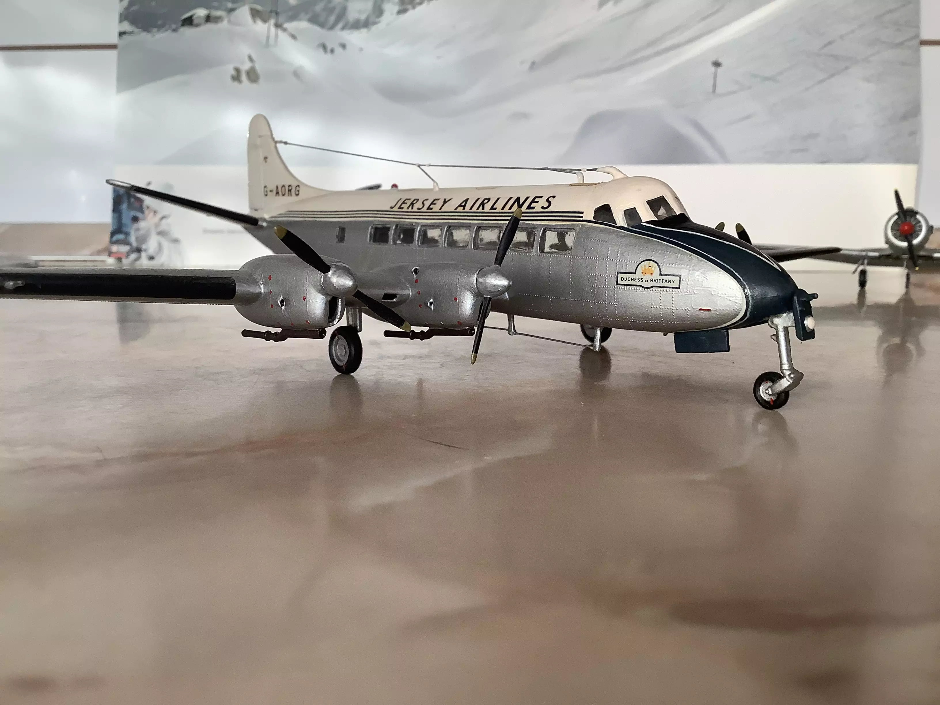 Сборная модель лесовоз с прицепом-роспуском 43204-10