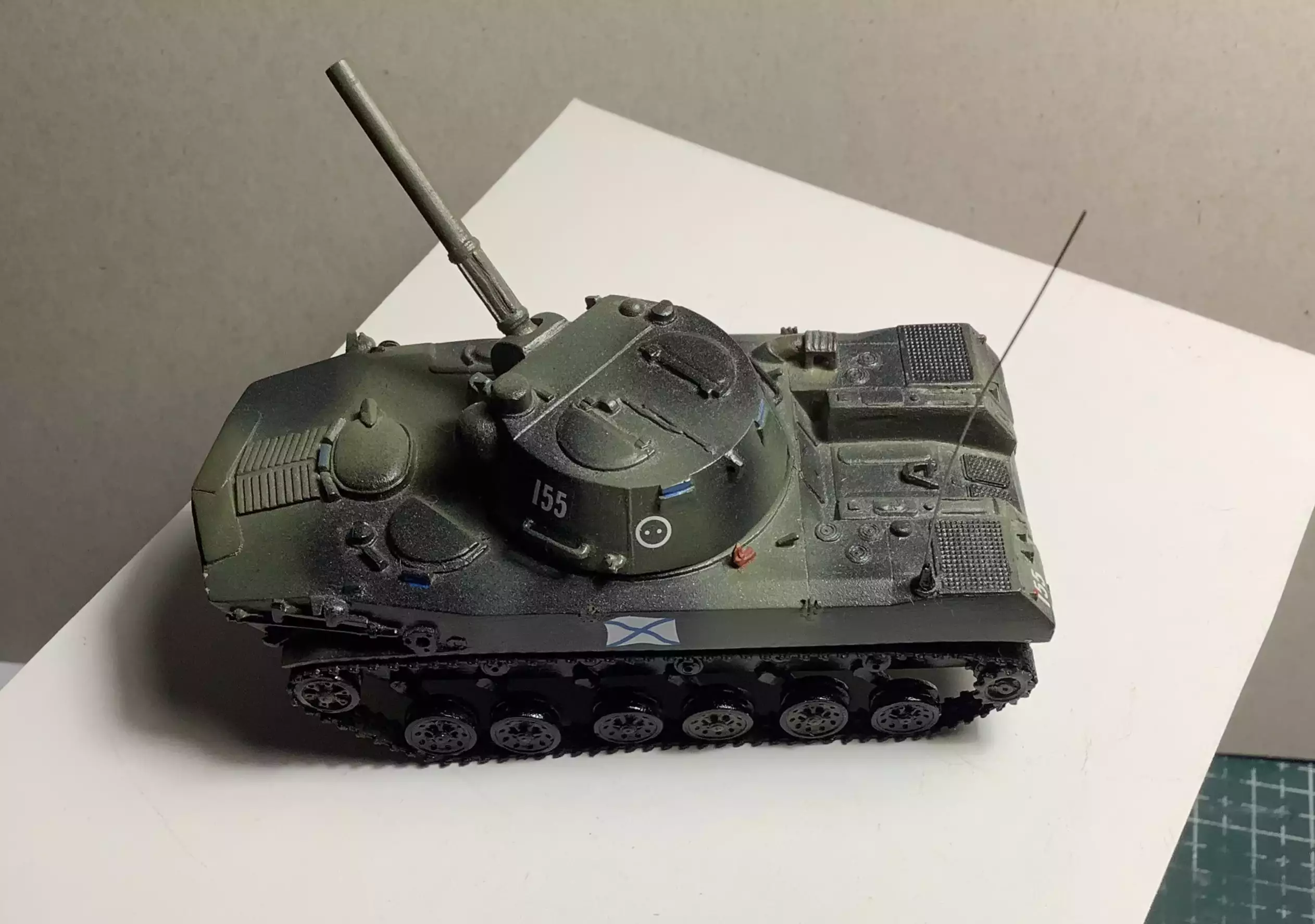 Сборная модель лесовоз с прицепом-роспуском 43204-10