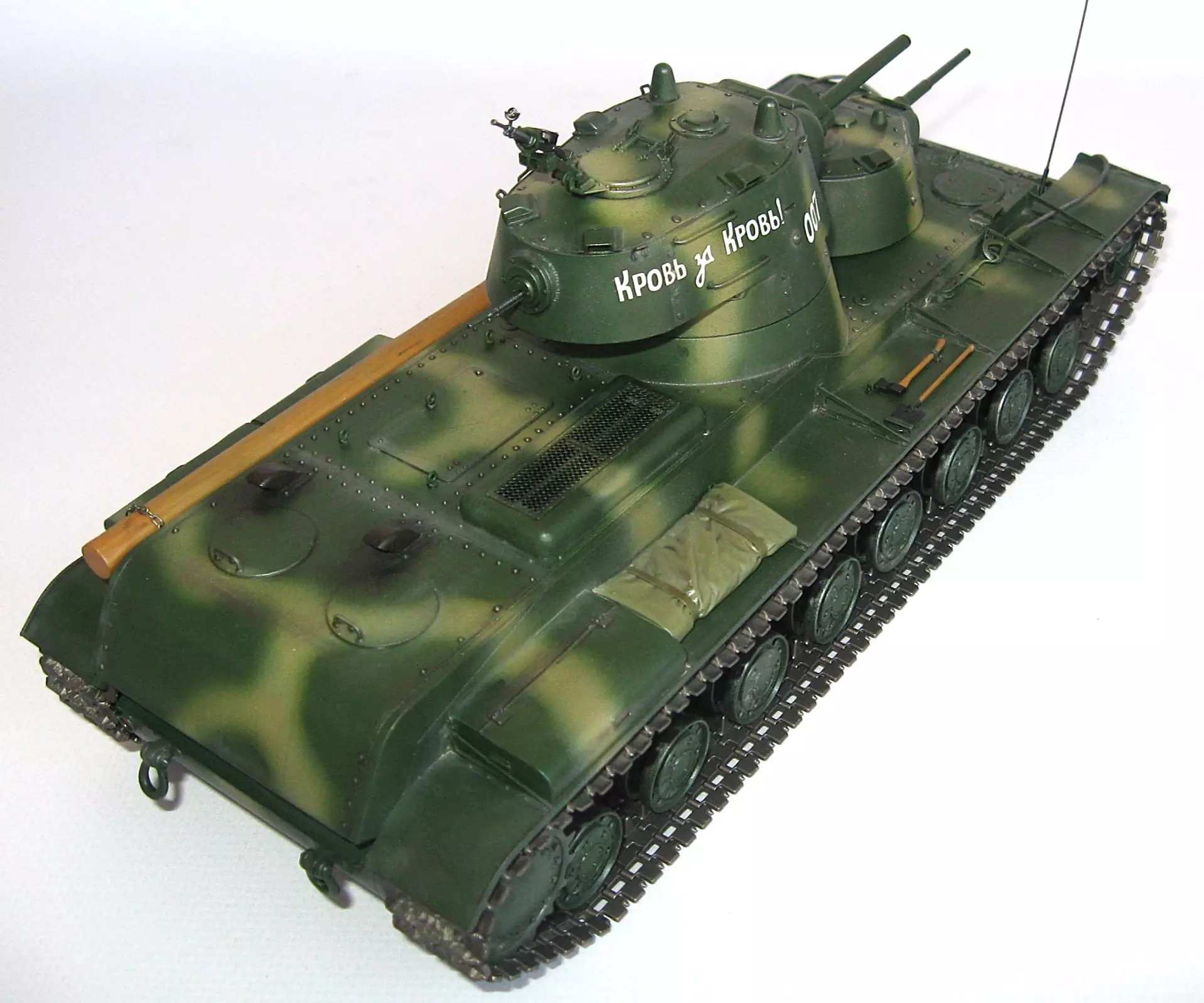 Сборная модель лесовоз с прицепом-роспуском 43204-10