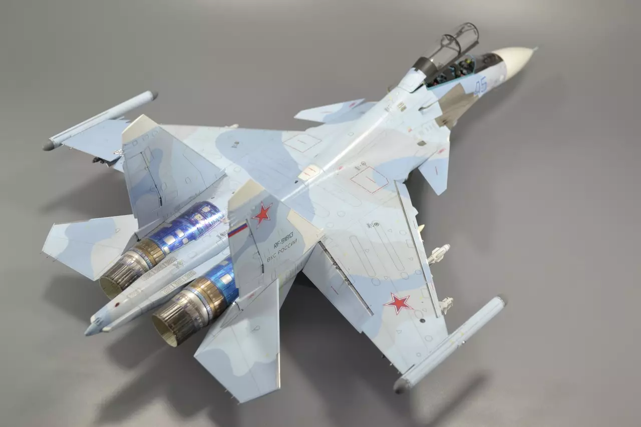 Сборная модель лесовоз с прицепом-роспуском 43204-10