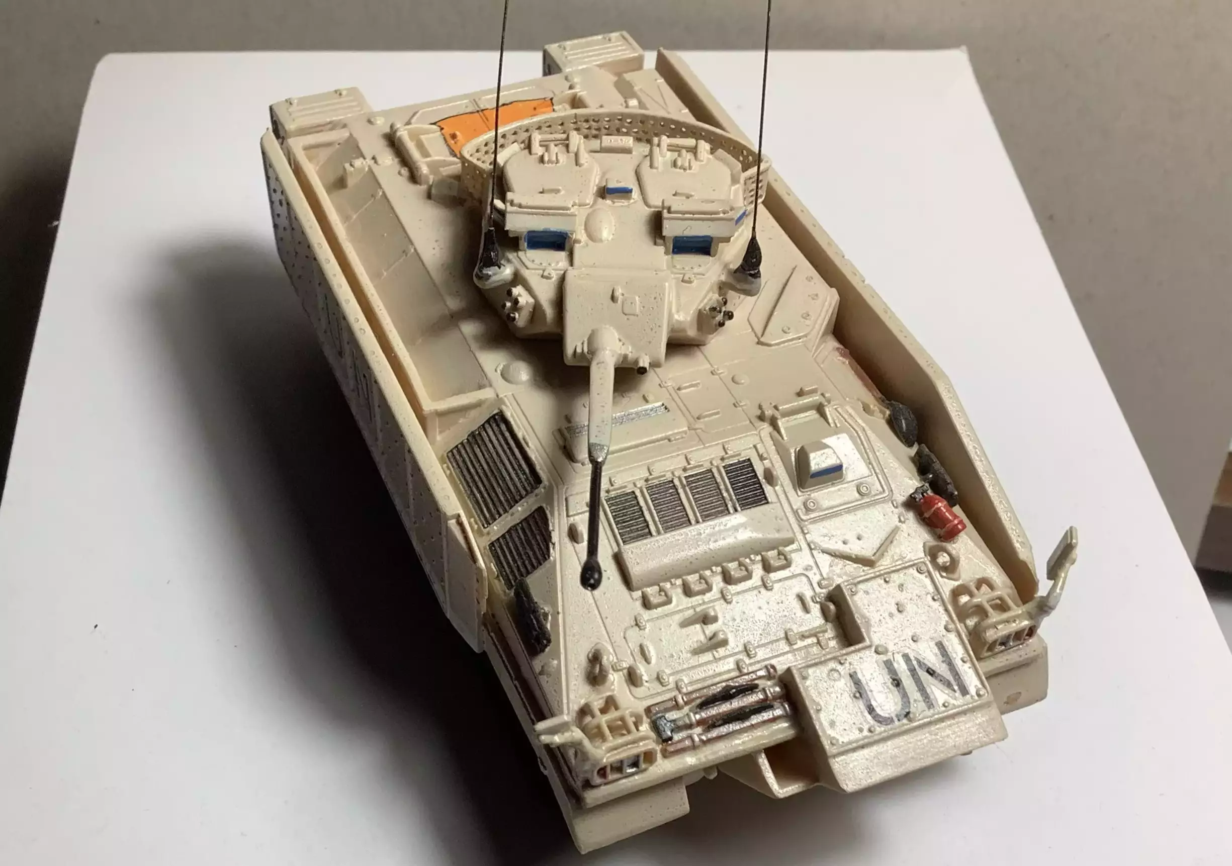 Сборная модель лесовоз с прицепом-роспуском 43204-10