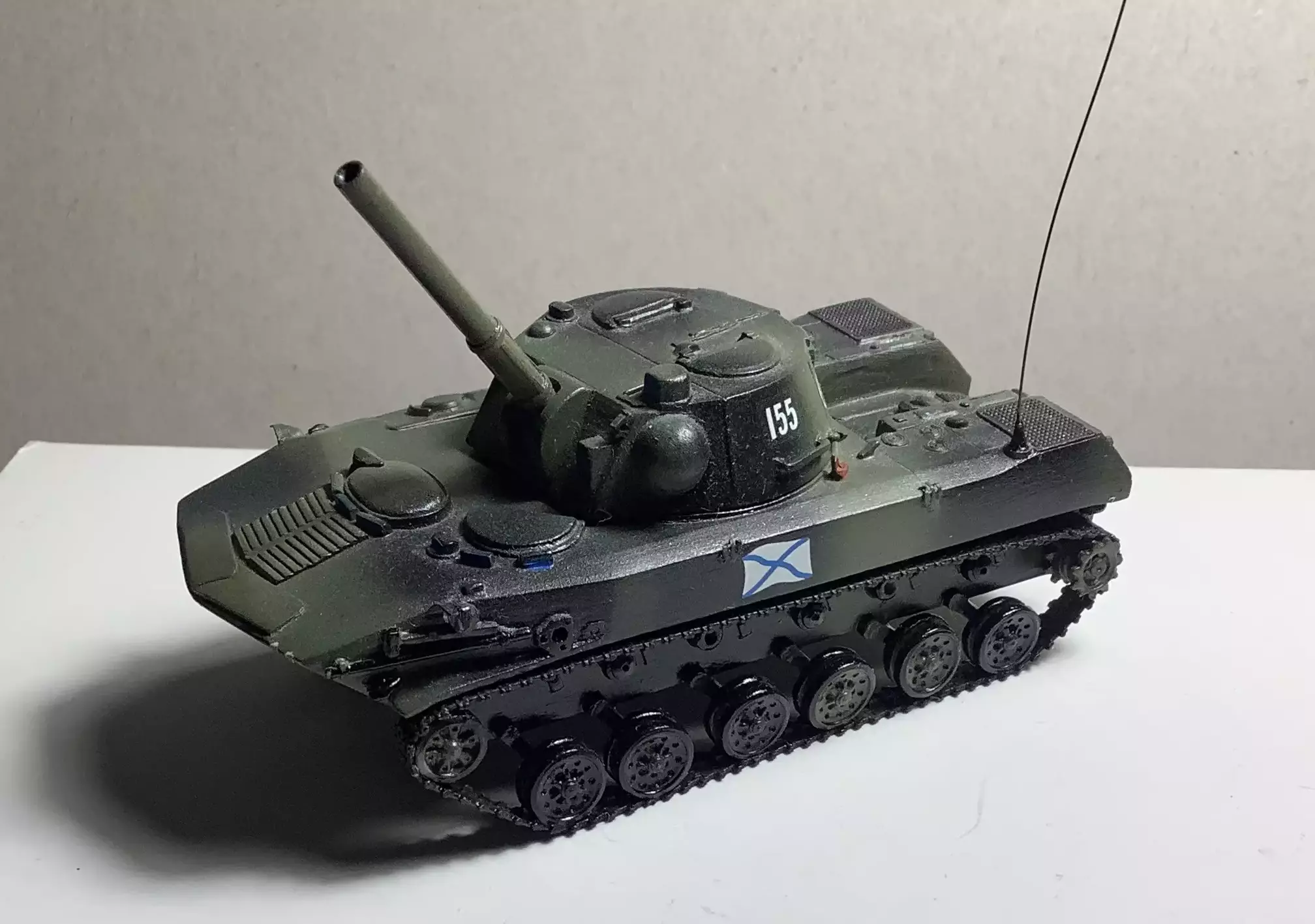 Сборная модель лесовоз с прицепом-роспуском 43204-10