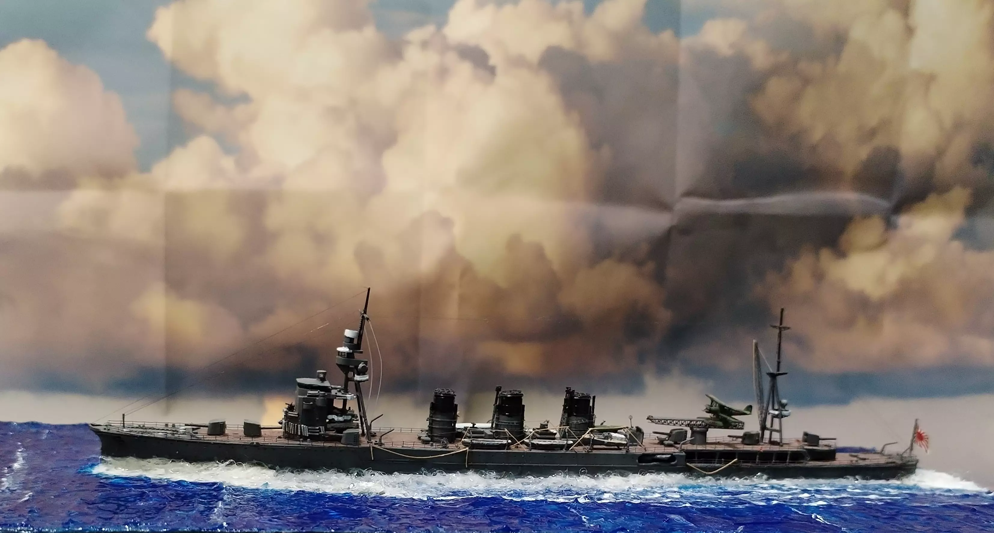 Сборная модель лесовоз с прицепом-роспуском 43204-10