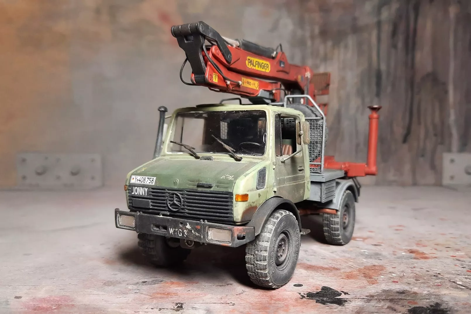 Военный автомобиль, 1977 г. Unimog