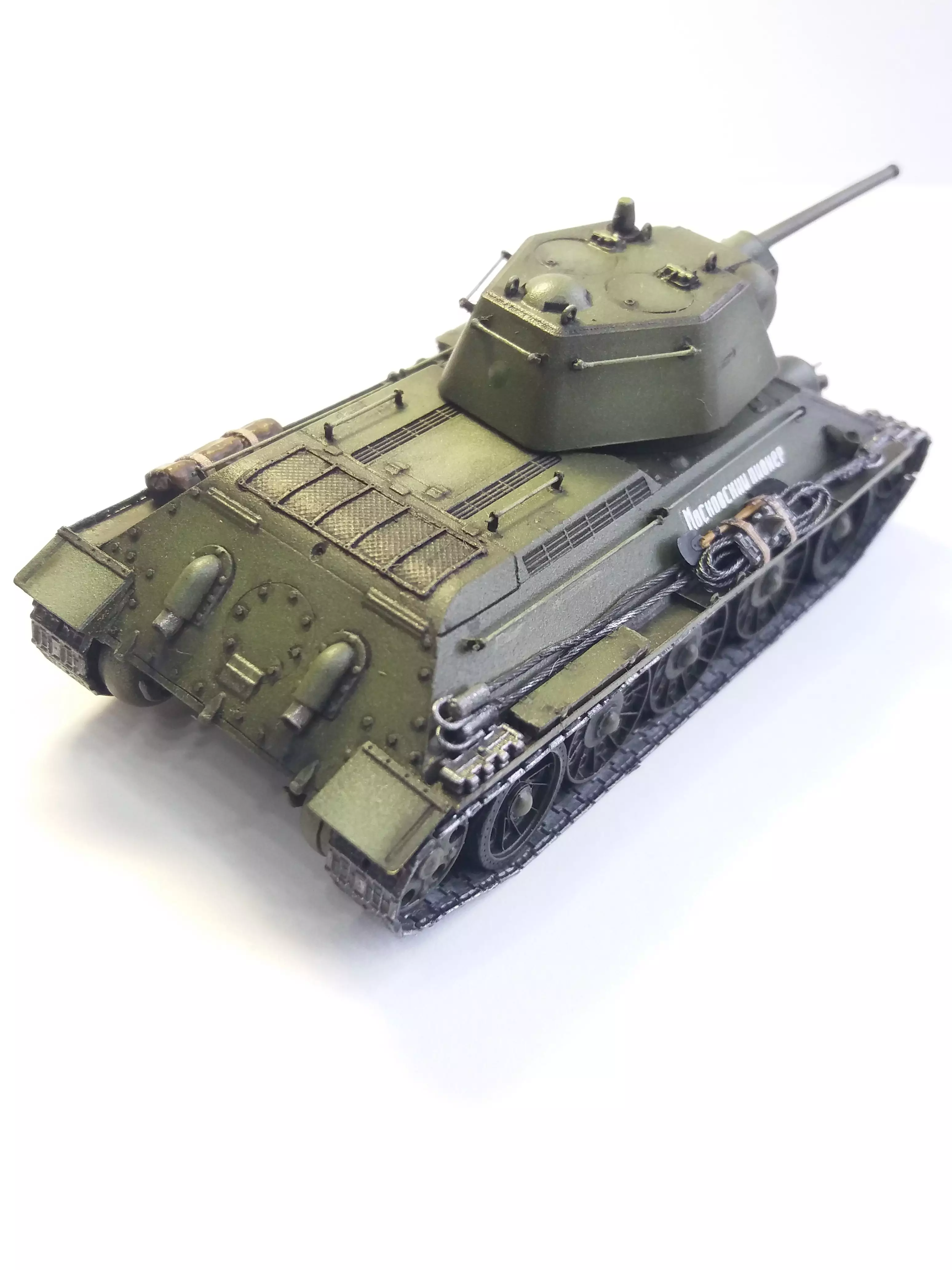 Сборная модель лесовоз с прицепом-роспуском 43204-10