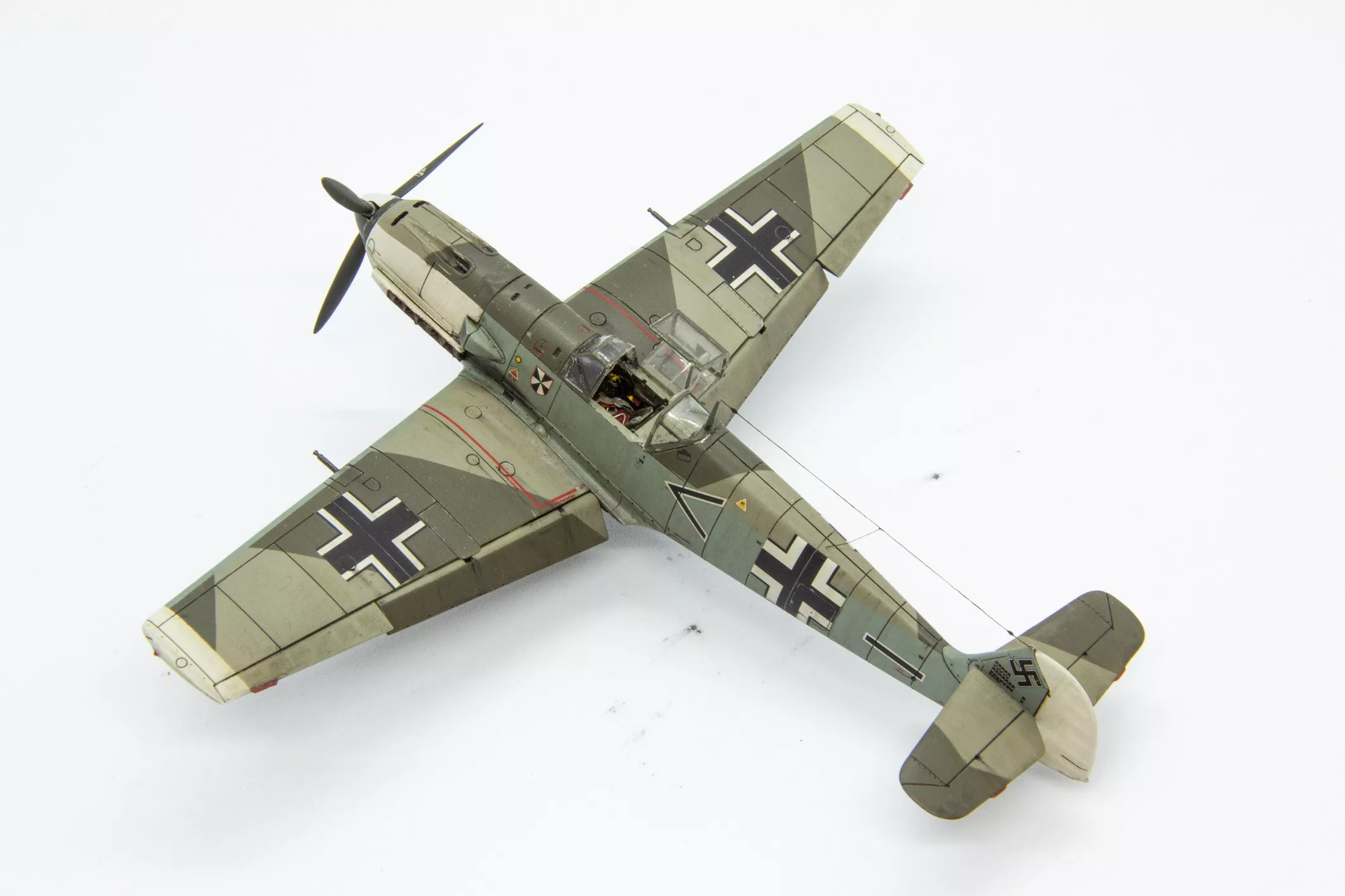 Самолет Messerschmitt BF109E