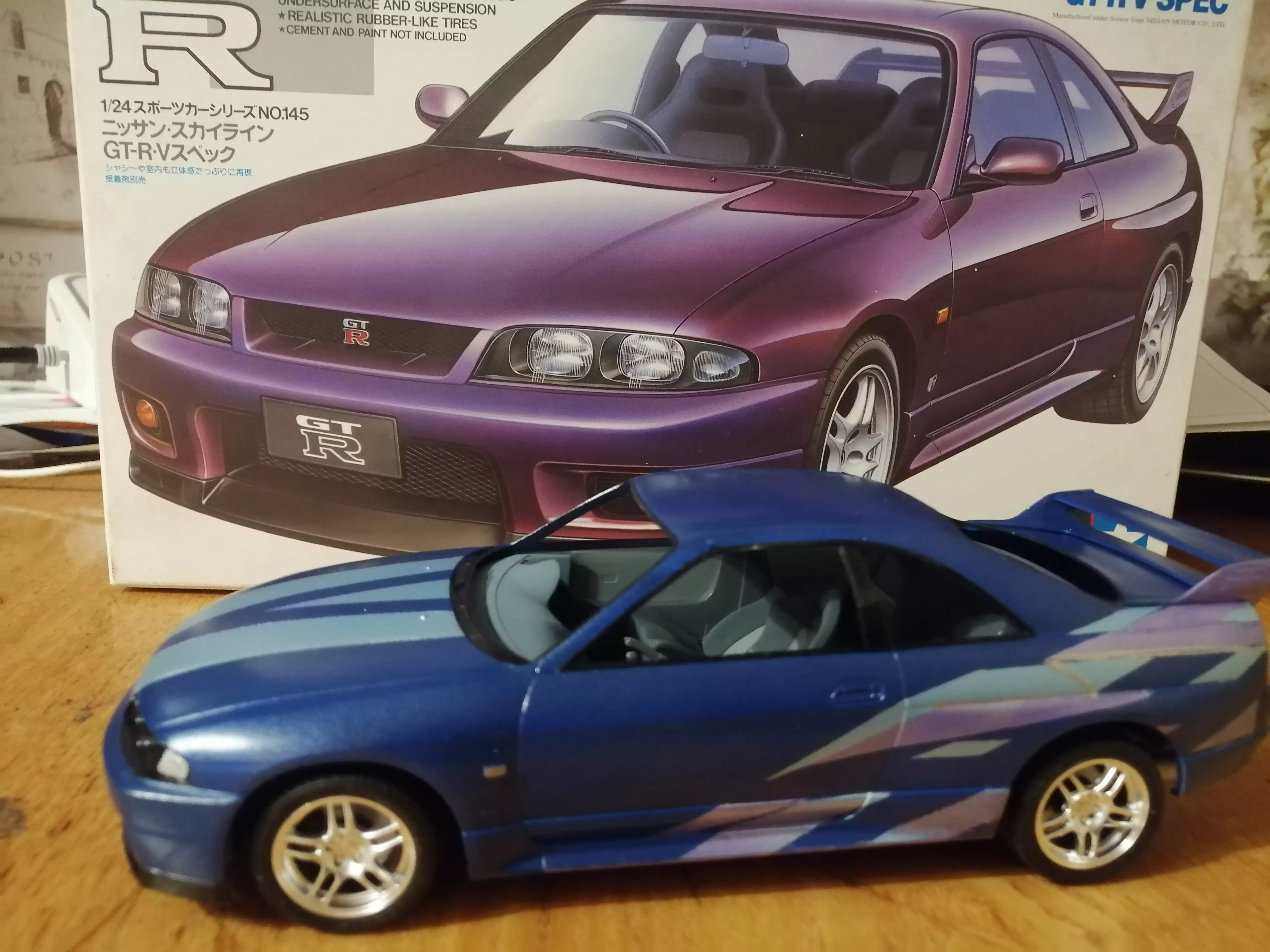 Сборная модель лесовоз с прицепом-роспуском 43204-10