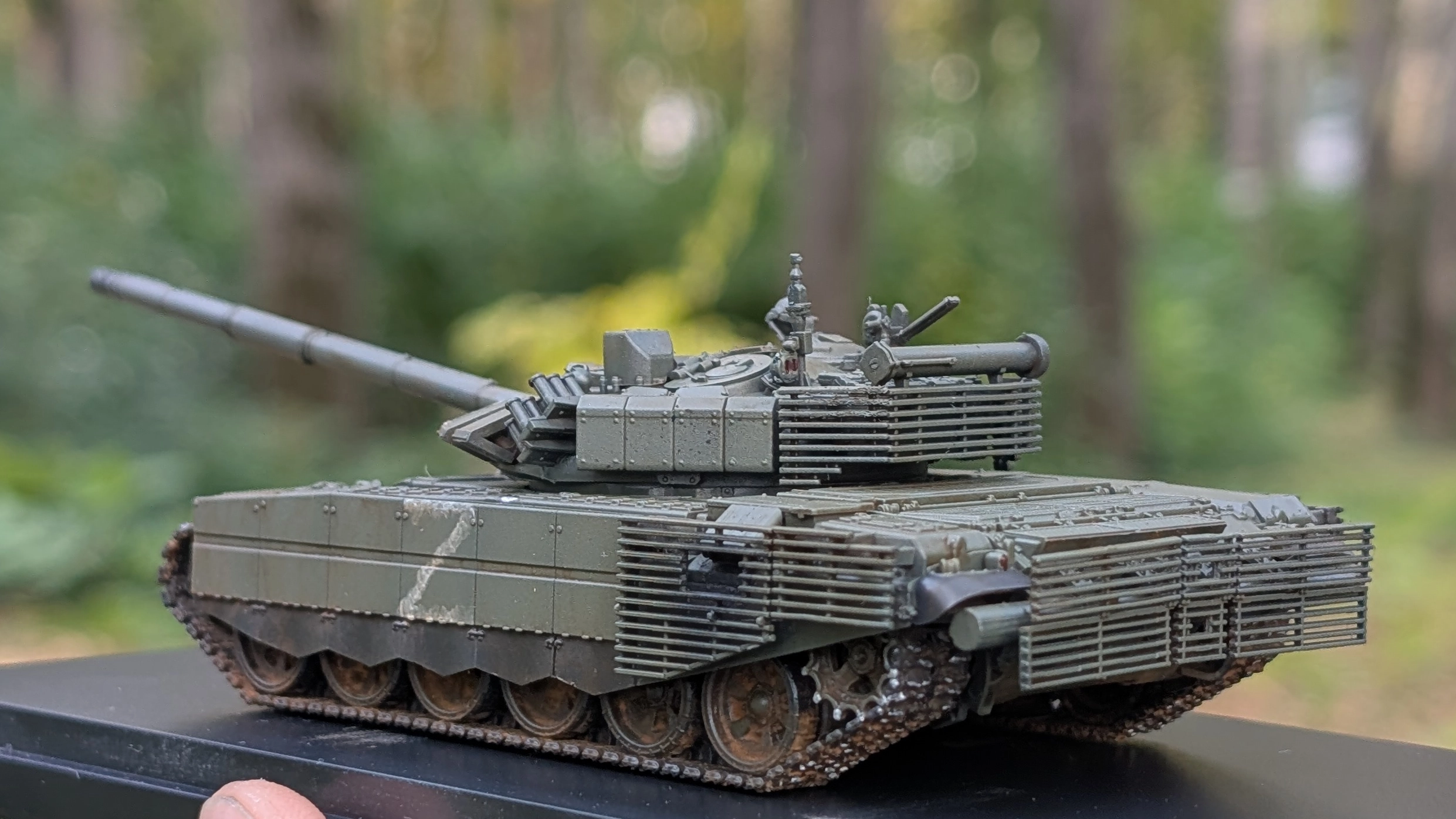 Сборная модель лесовоз с прицепом-роспуском 43204-10