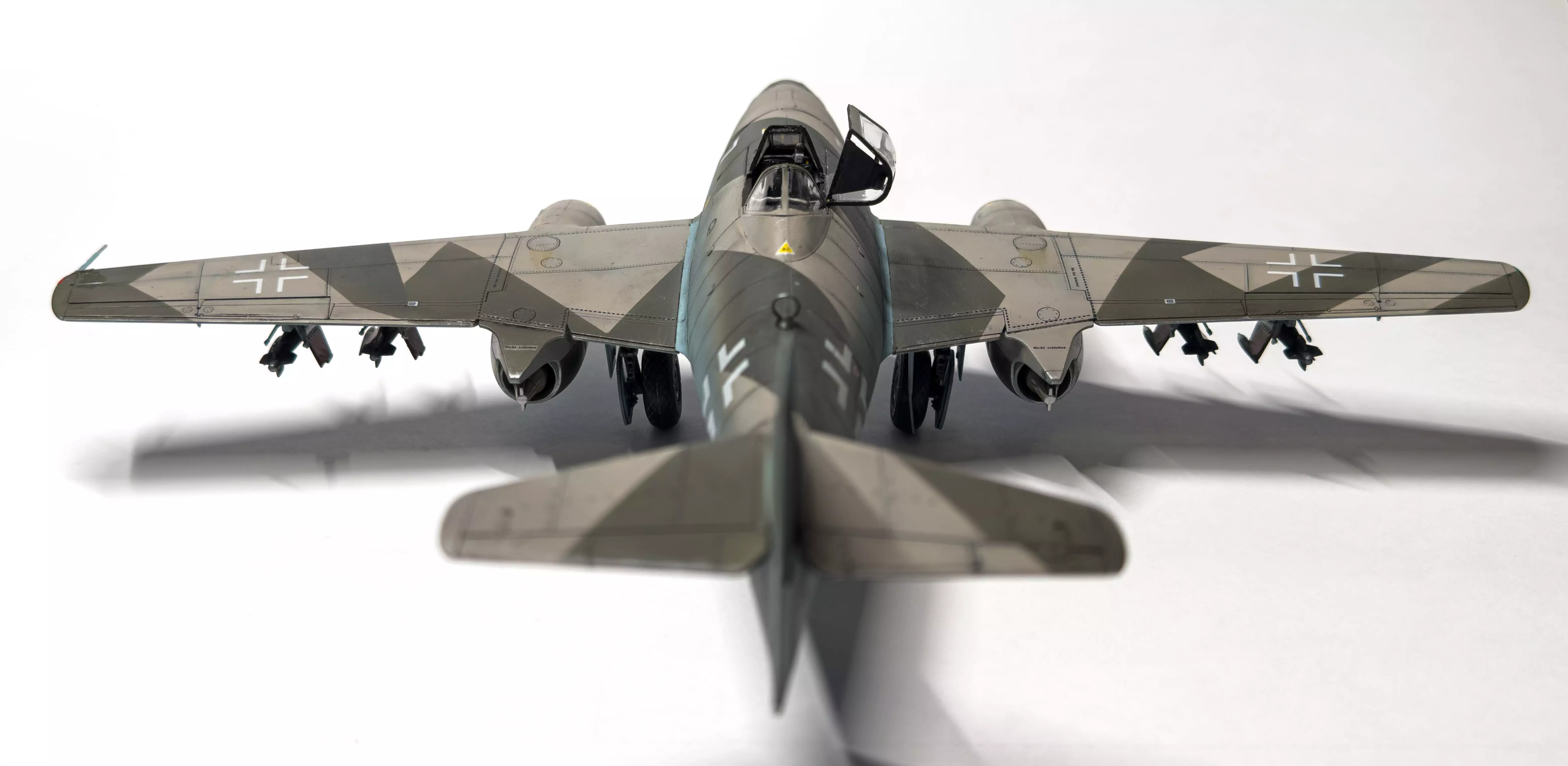 Сборная модель лесовоз с прицепом-роспуском 43204-10